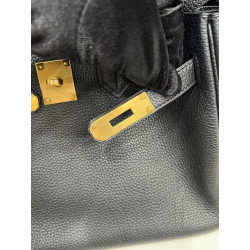 Hermès Birkin 30 Noir Togo GHW X Stamp 2016
