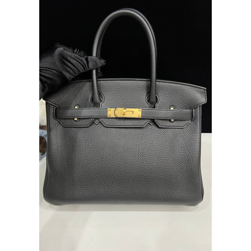 Hermès Birkin 30 Noir Togo GHW X Stamp 2016 Hermès Birkin 30 Noir Togo GHW X Stamp 2016